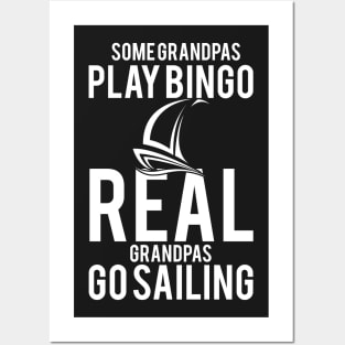 Real Granpas Go Sailing Posters and Art